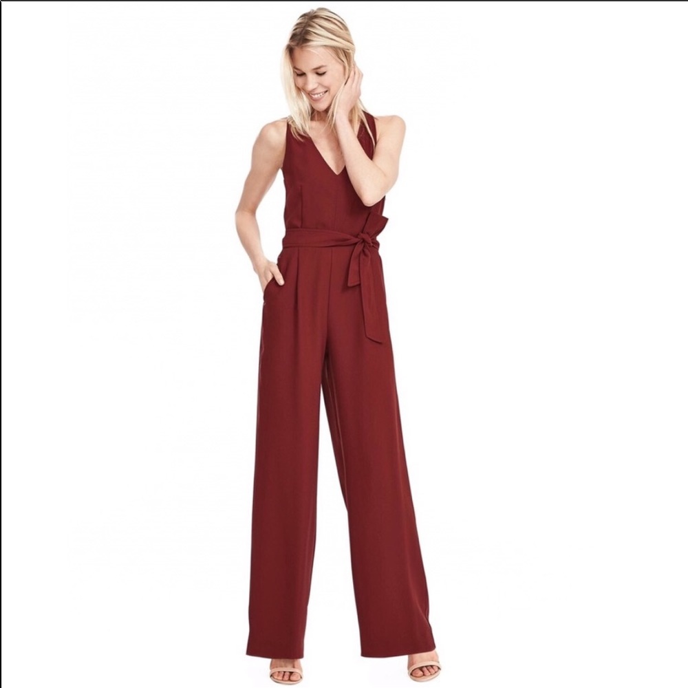 Banana Republic Wide Leg Jumpsuit